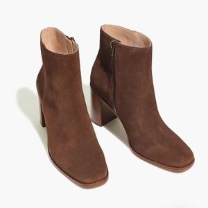 The Greer Boot in Suede Madewell